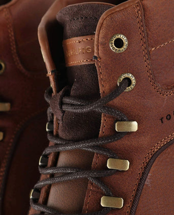 Sneaker cognac