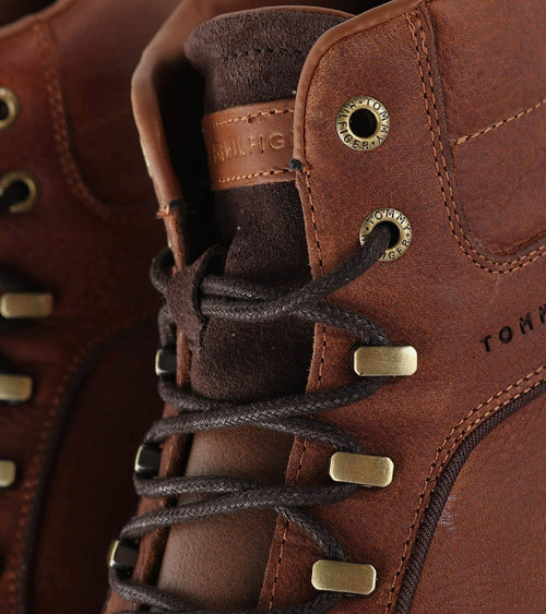 Sneaker cognac