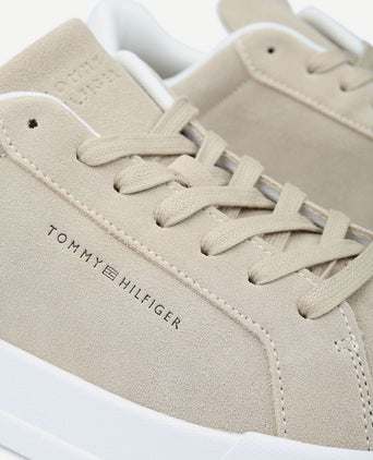 Sneaker suede court beige