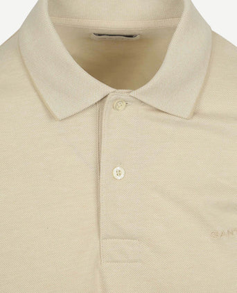 2tone piqué poloshirt ecru