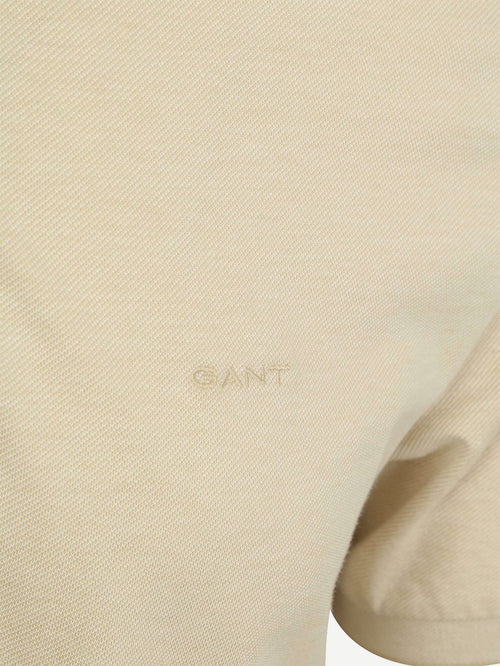 2tone piqué poloshirt ecru