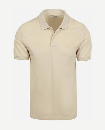 2tone piqué poloshirt ecru