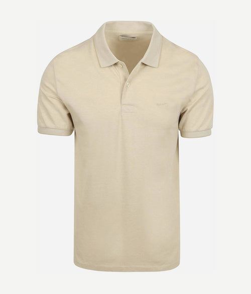 2tone piqué poloshirt ecru