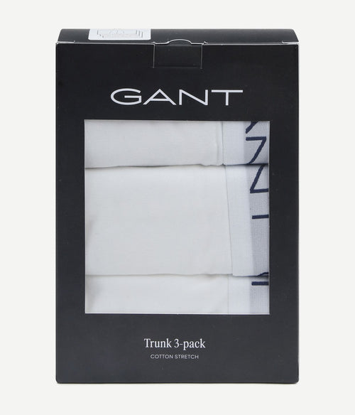 Boxershorts trunk (3-pack) wit