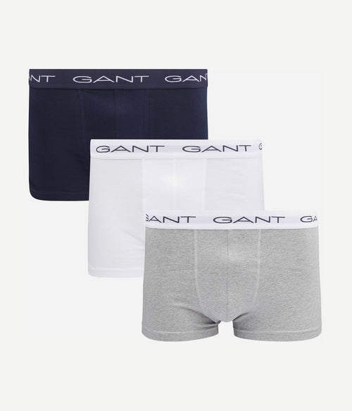 Gant boxershorts (3-pack) grijs