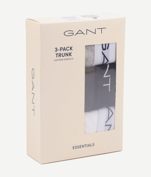 Gant boxershorts (3-pack) grijs