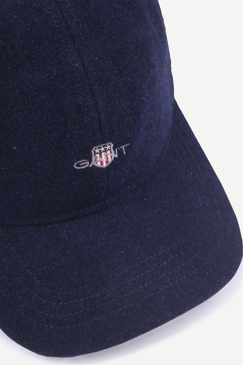Gant cap wol donkerblauw