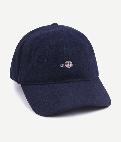 Gant cap wol donkerblauw