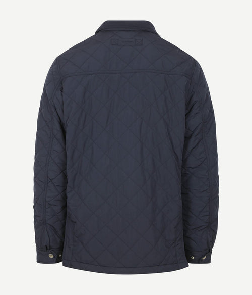 Gant jas quilted windcheater donkerblauw