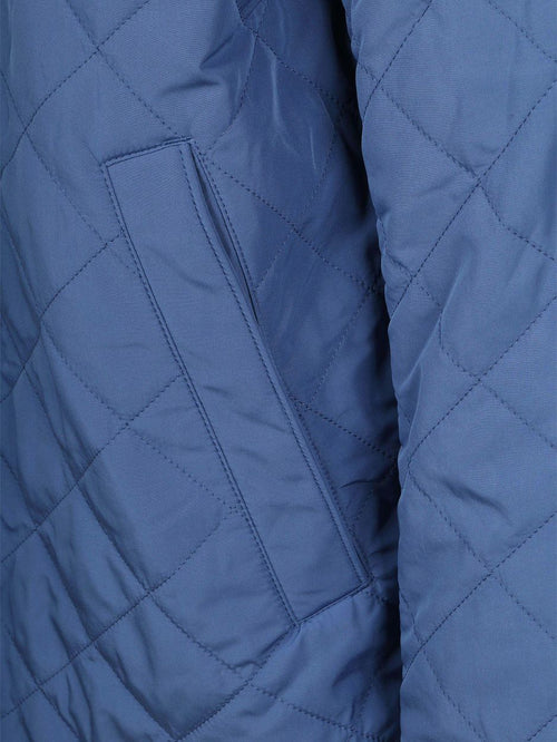 Jas gewatteerd vintage blauw