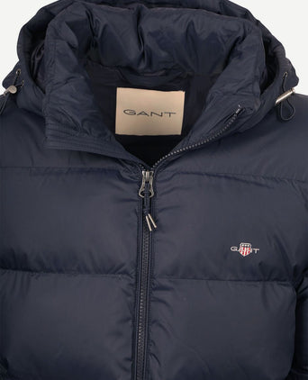 Gant jas active cloud donkerblauw | Regular-fit