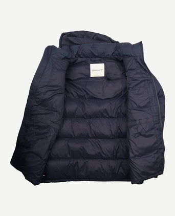 Gant jas active cloud donkerblauw | Regular-fit