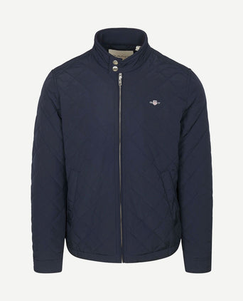 Jas gewatteerd donkerblauw
