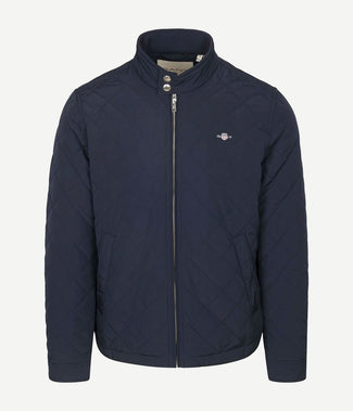 Gant jas gewatteerd donkerblauw Gant jas gewatteerd donkerblauw