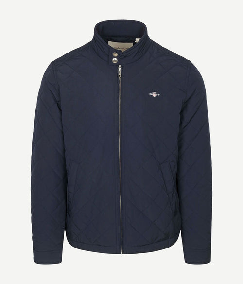 Gant jas gewatteerd donkerblauw