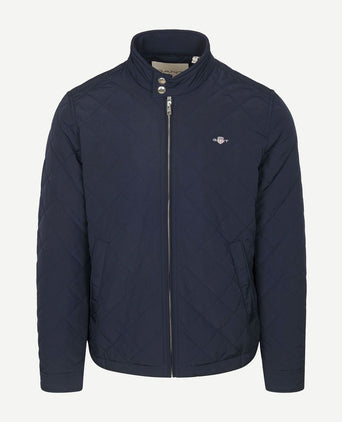 Jas gewatteerd donkerblauw