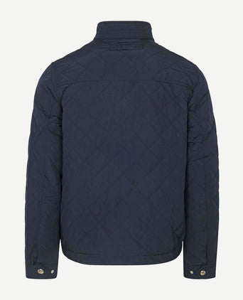 Jas gewatteerd donkerblauw