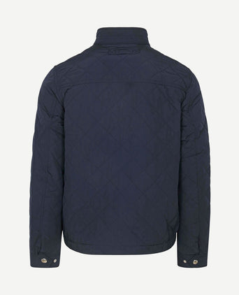Jas gewatteerd donkerblauw