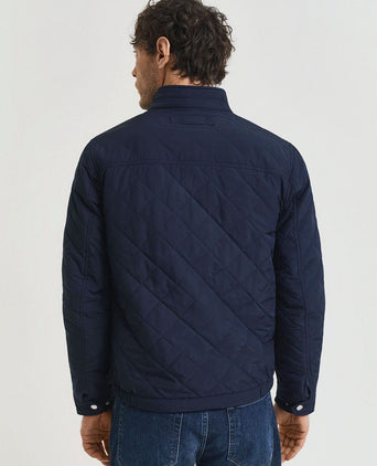 Jas gewatteerd donkerblauw