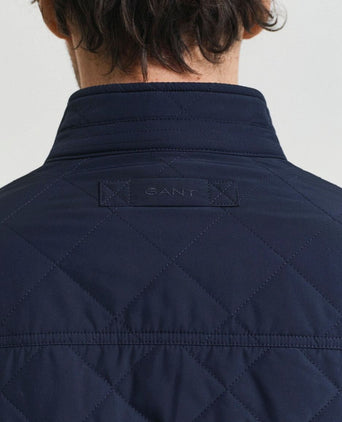 Gant jas gewatteerd donkerblauw