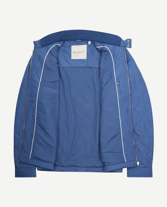 Jas gewatteerd vintage blauw