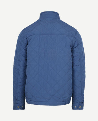 Jas gewatteerd vintage blauw