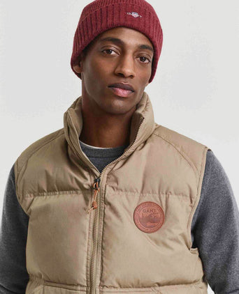 Gant muts wol bordeaux