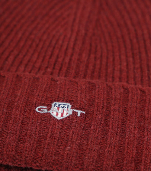 Gant muts wol bordeaux