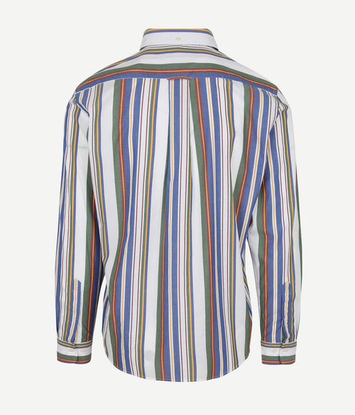 Gant casual overhemd streep multicolour | Regular-fit