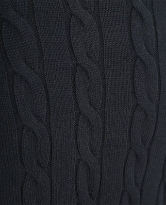 Pullover cable donkerblauw