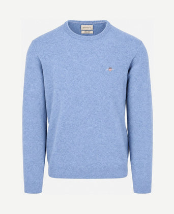 Pullover lamswol horizon blue