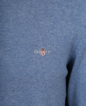 Pullover melange blauw