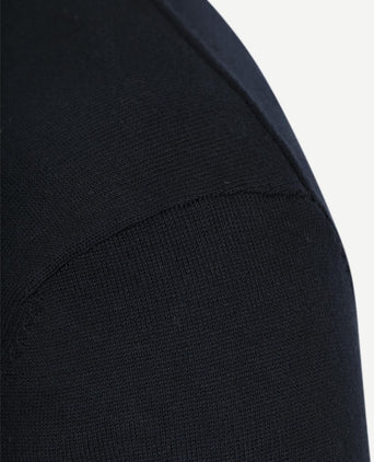 Pullover v-hals donkerblauw
