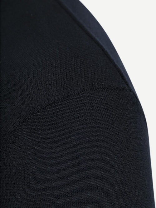 Pullover v-hals donkerblauw
