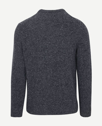 Gant pullover wool blend antraciet | Regular-fit