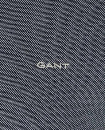 Gant shield Oxford piqué poloshirt donkerblauw | Regular-fit
