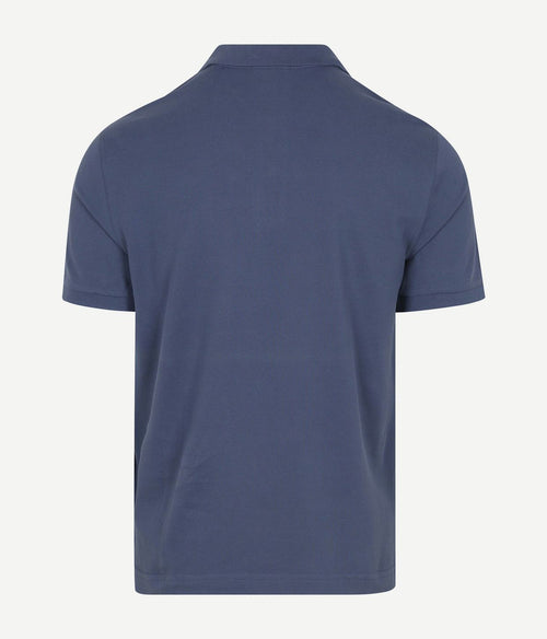 Gant shield piqué poloshirt dusty donkerblauw | Regular-fit