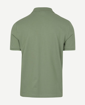 Gant shield piqué poloshirt groen | Regular-fit