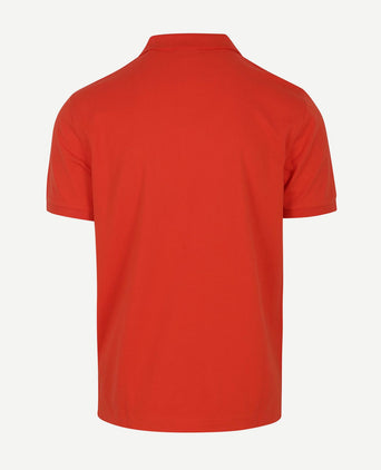 Gant shield piqué poloshirt rood | Regular-fit