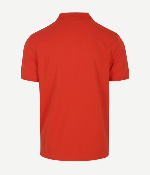 Gant shield piqué poloshirt rood | Regular-fit