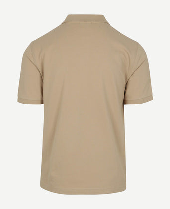 Gant shield piqué poloshirt sand | Regular-fit