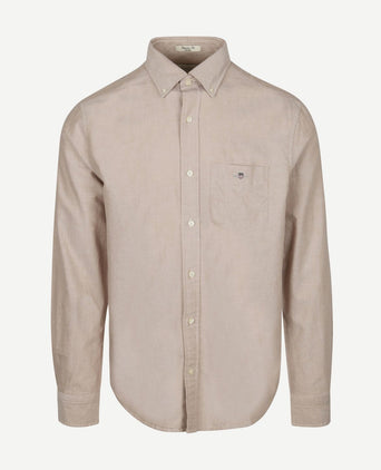Gant shirt Oxford beige | Regular-fit