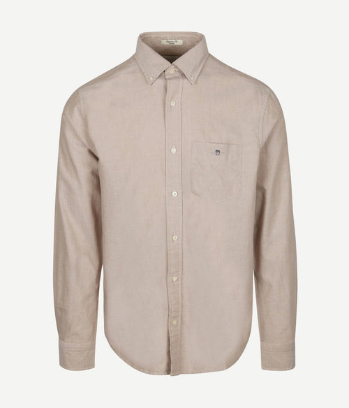 Gant shirt Oxford beige | Regular-fit