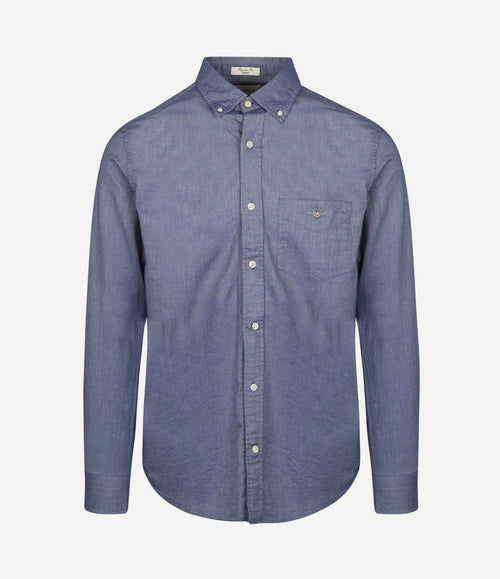Shirt Oxford blauw