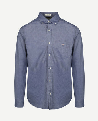 Shirt Oxford blauw