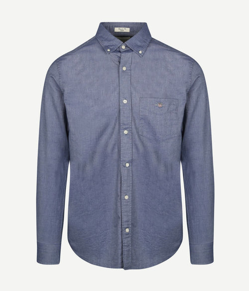 Shirt Oxford blauw