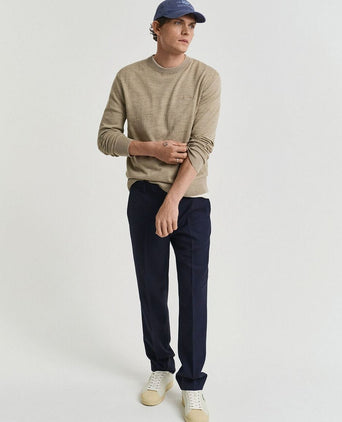 Gant sunfaded trui beige | Regular-fit