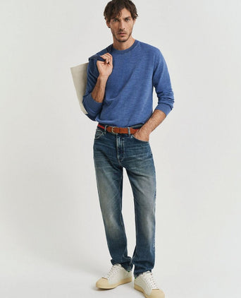 Gant sunfaded trui blauw | Regular-fit