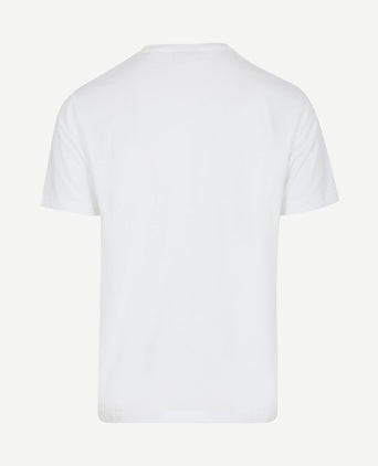 T-shirt shield small logo wit