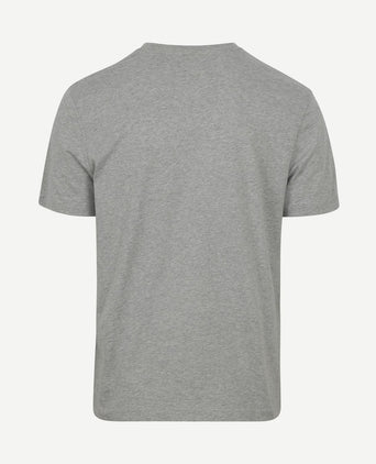 T-shirt shield logo grijs